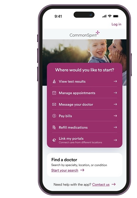 CommonSpirit Portal App